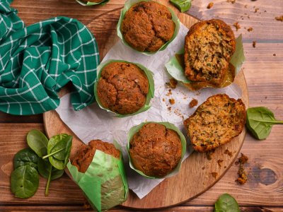 BEZGLUTENOWY Muffin ze Szpinakiem 100 g